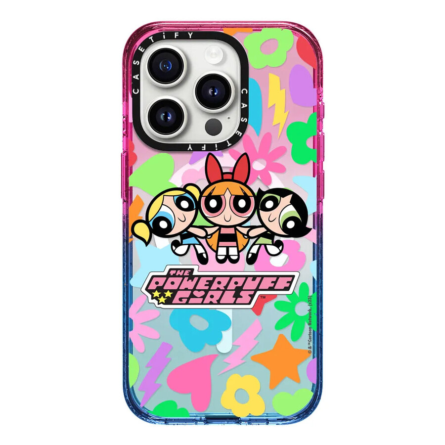 die powerpuff girls icons hülle mit magsafe