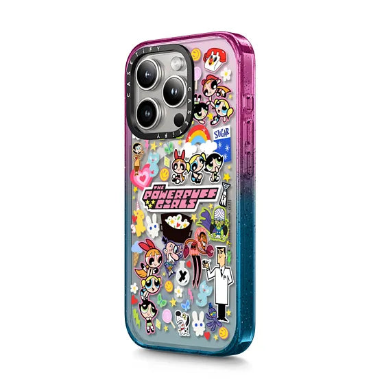 powerpuff girls stickermania hülle mit magsafe