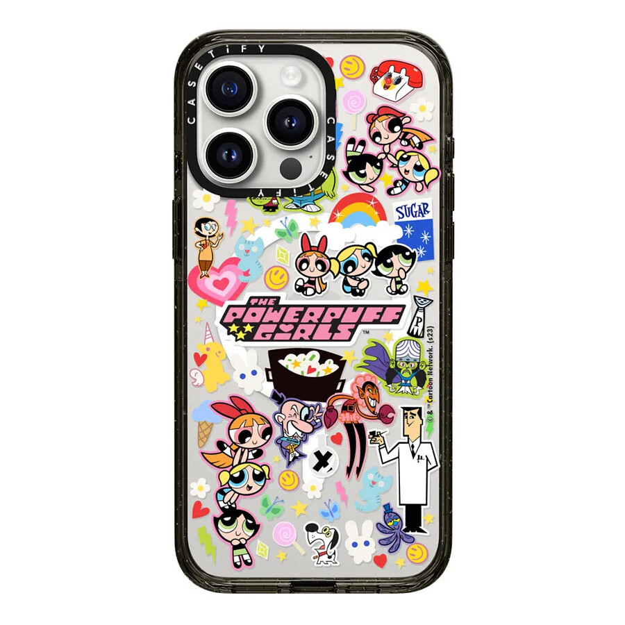powerpuff girls stickermania hülle mit magsafe