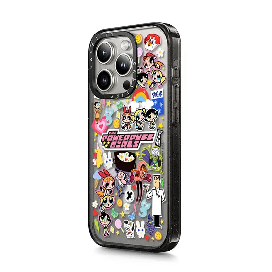 powerpuff girls stickermania hülle mit magsafe