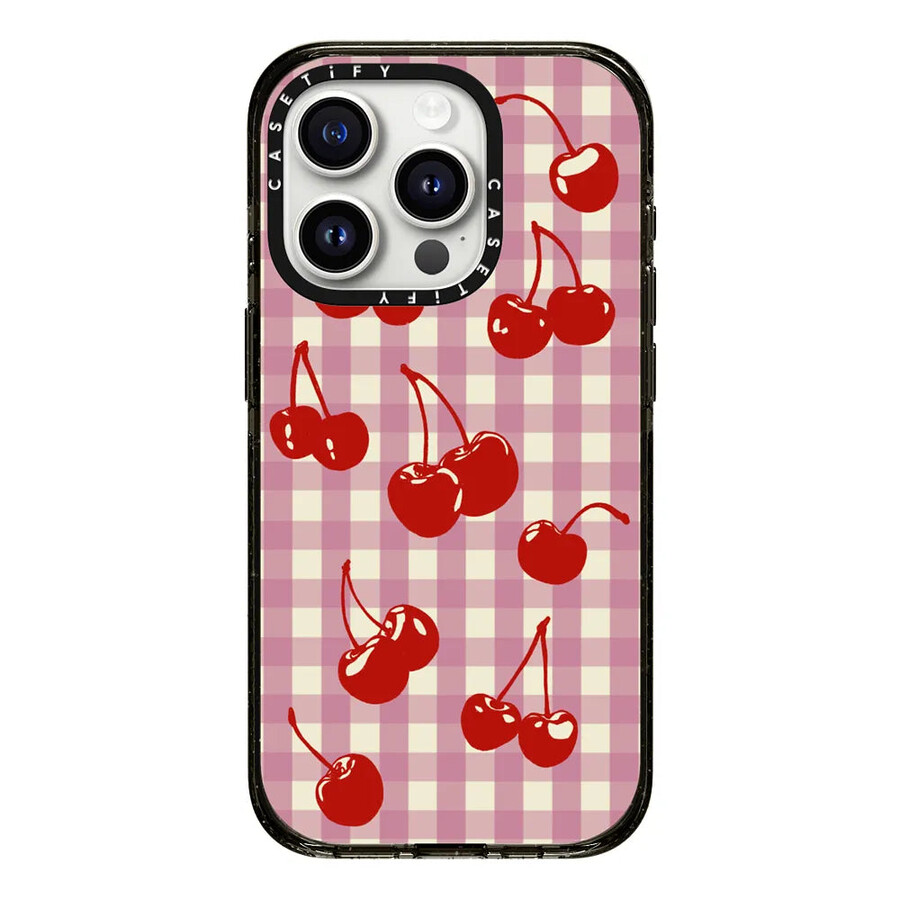 kirschrot-gingham mit magsafe