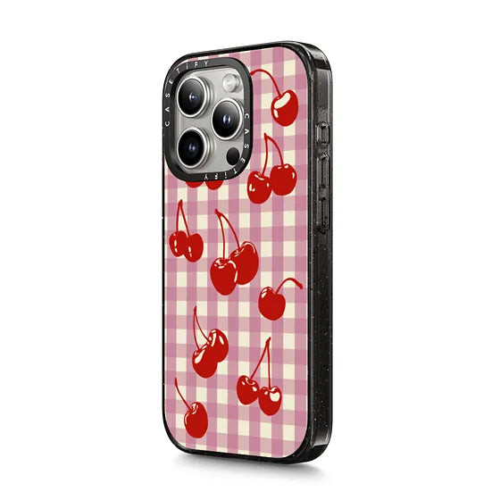 kirschrot-gingham mit magsafe